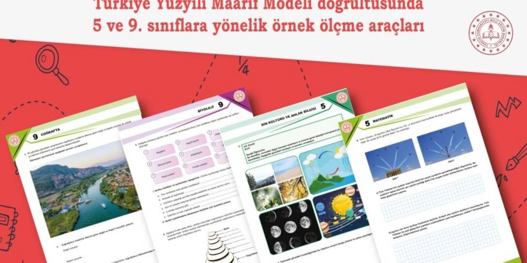 MEB yeni müfredata uyumlu örnek ölçme araçları yayımladı 1