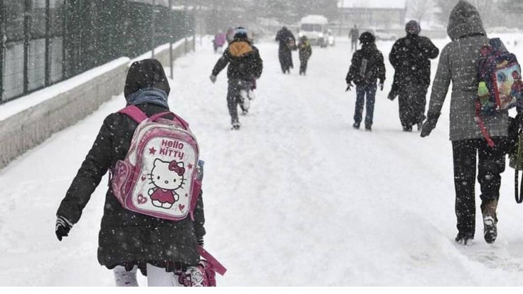 O illerde kar tatili ilan edilecek, meteoroloji haber verdi 4