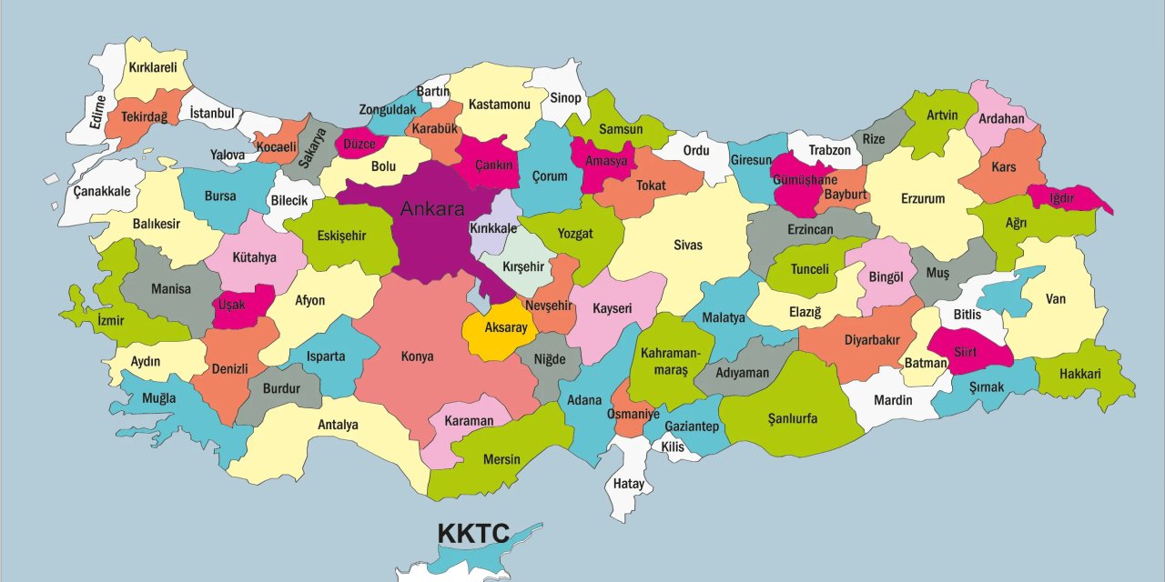 Türkiye'de İl Sayısı Değişiyor! Açıklama Geldi! Yeni İller Hangileri! 19 İlçe İl Statüsü Kazandı