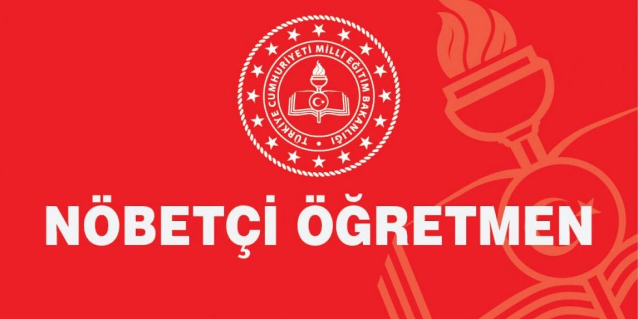 Öğretmenlerin tuttuğu her nöbet için ücret!