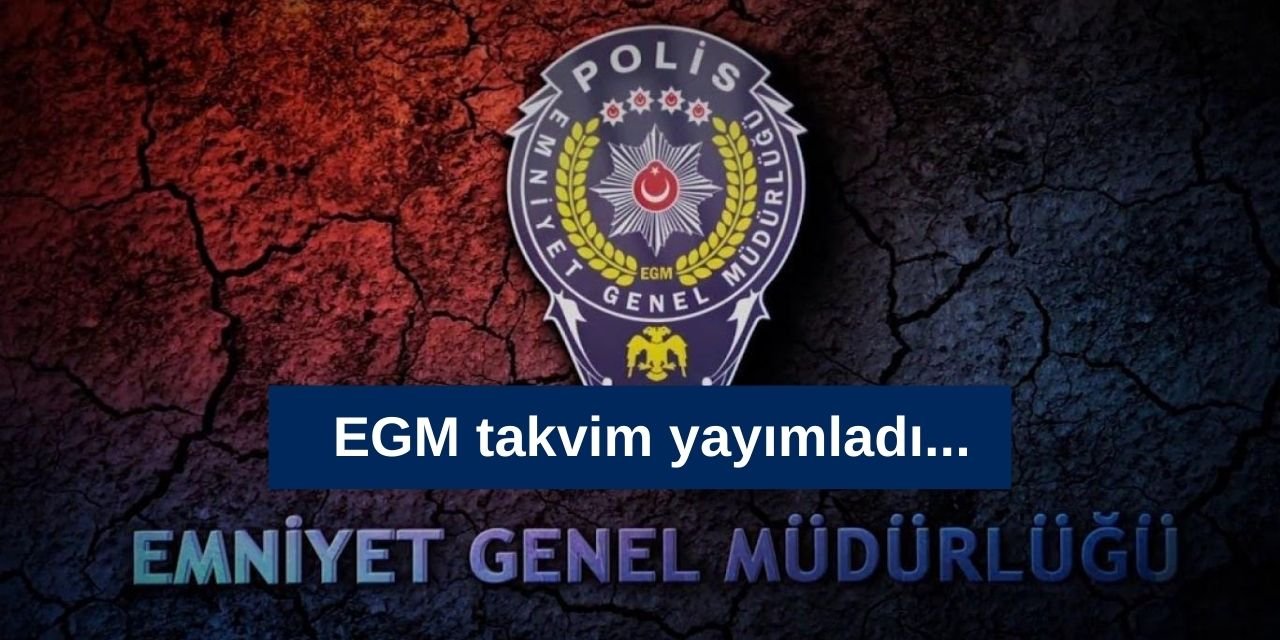 EGM takvim yayımladı, ÖGG sınavı hangi gün yapılacak, ÖGG sınav sonuçları ne zaman açıklanacak?