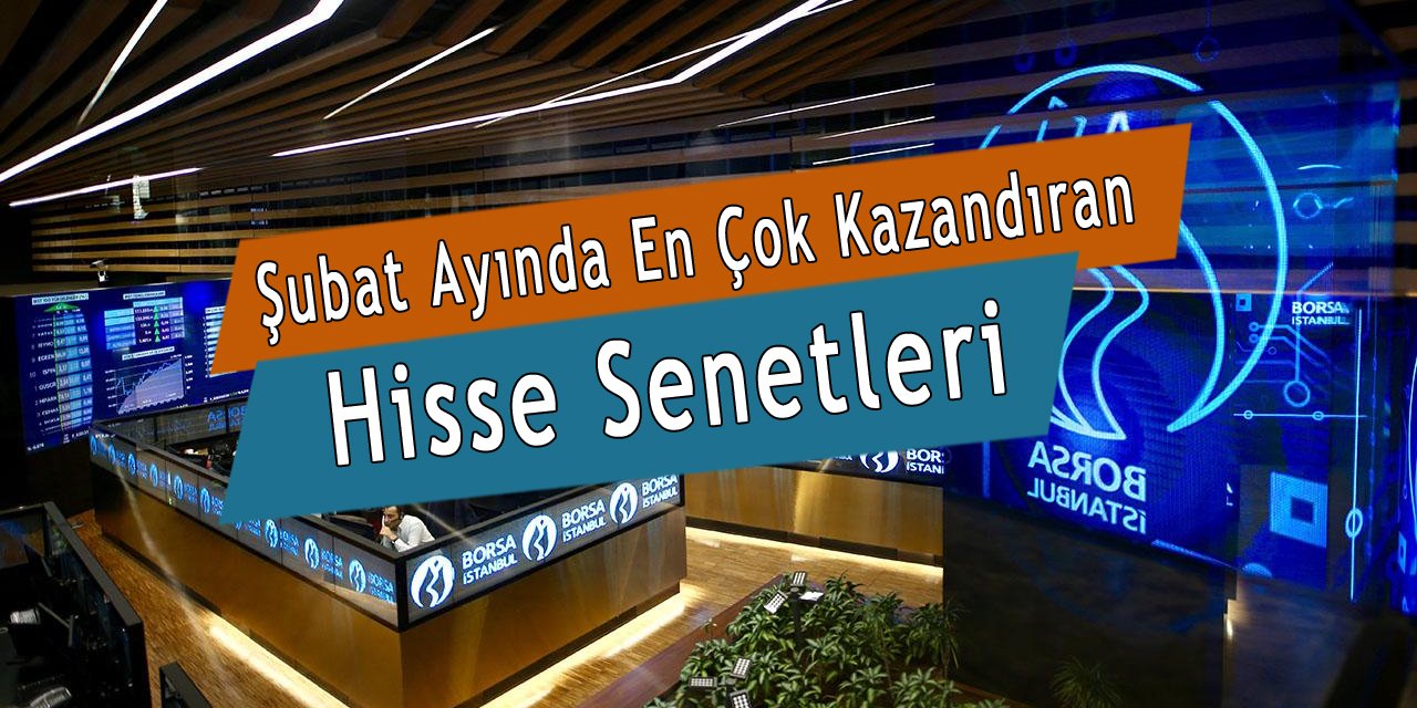 Şubat Ayında En Çok Kazandıran Hisseler