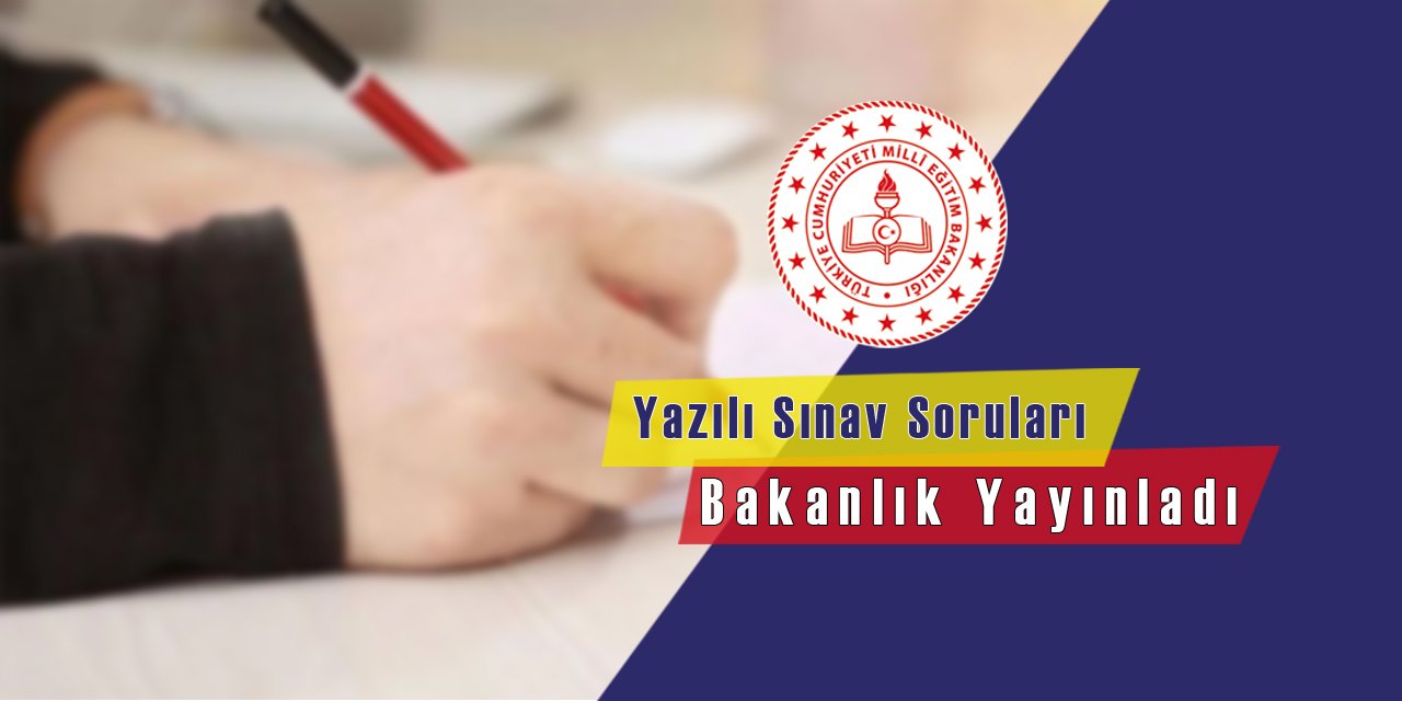 Öğrenciler Dikkat, Sınav Soruları Bu Şekilde Olacak, Bakanlık Yayınladı