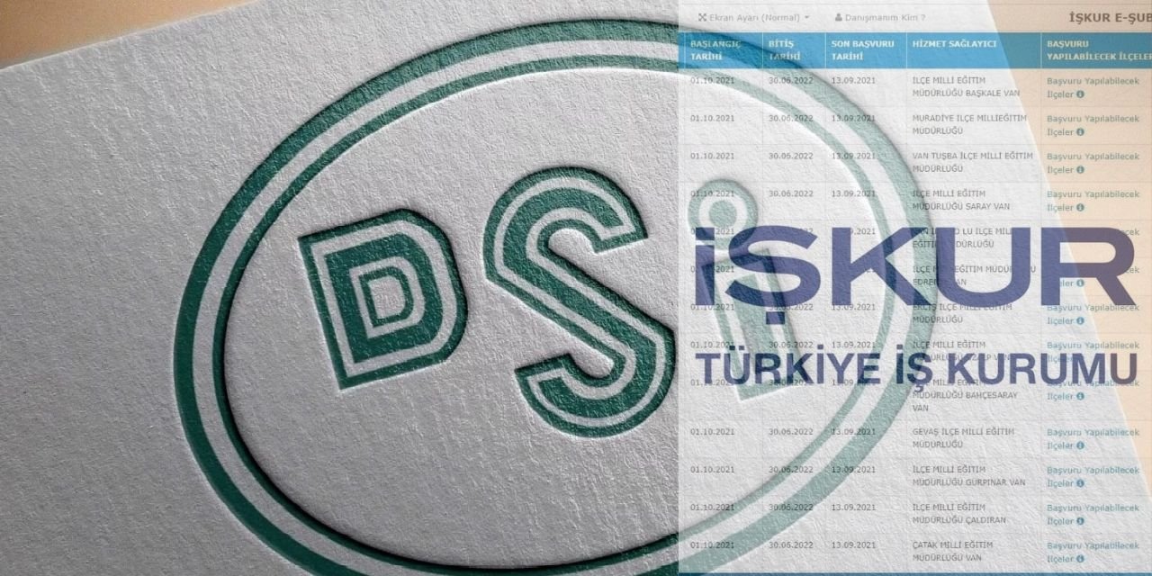 İŞKUR üzerinden Devlet Su İşleri (DSİ) engelli aşçı alımı yapacağını duyurdu! Son gün ne zaman?