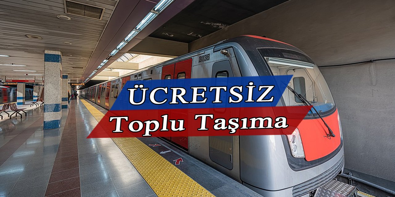 Ücretsiz toplu taşıma geliyor, Resmi Gazetede yayınlandı